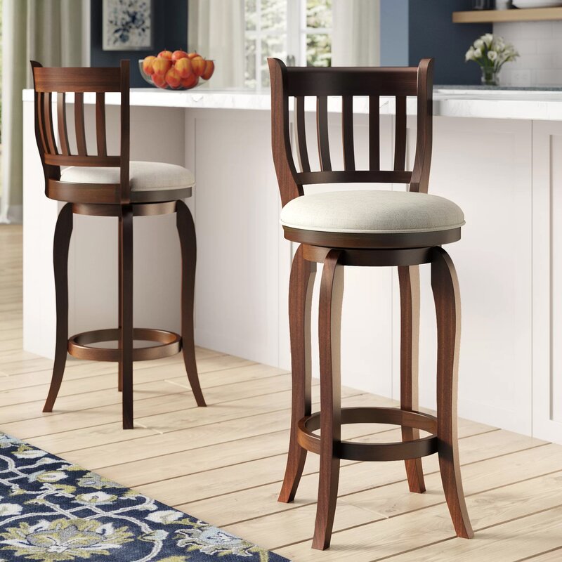 Three Posts Morgan Bar & Counter Swivel Stool & Reviews | Wayfair